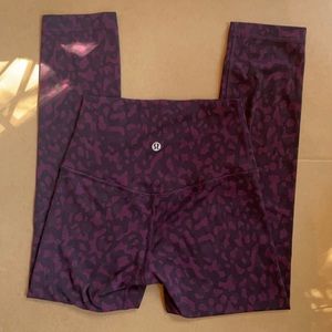 Lululemon Align 21” cropped leggings